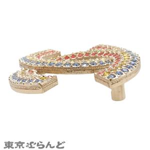 シャネル CHANEL ブローチ ライトゴール...の詳細画像1