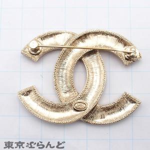 シャネル CHANEL ブローチ ライトゴール...の詳細画像2
