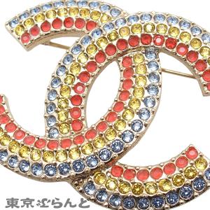 シャネル CHANEL ブローチ ライトゴール...の詳細画像3