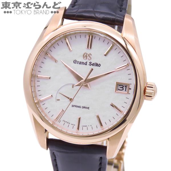 グランドセイコー SBGA292 9R15-0AC0 ホワイト K18PG レザー ヘリテージコレク...