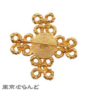 シャネル CHANEL ブローチ ゴールド メ...の詳細画像4