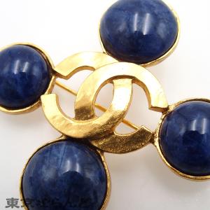 シャネル CHANEL ブローチ ゴールド ブ...の詳細画像3