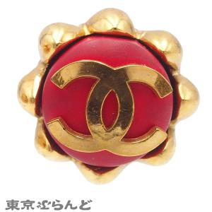 シャネル CHANEL イヤリング レッド ゴ...の詳細画像1
