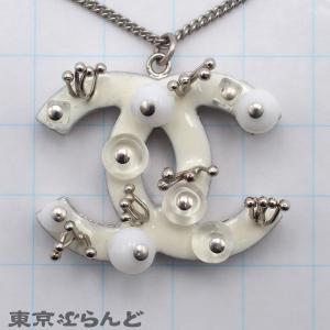 シャネル CHANEL ネックレス ホワイト ...の詳細画像2