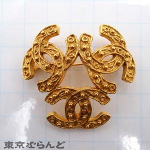 シャネル CHANEL ブローチ ゴールド メ...の詳細画像4