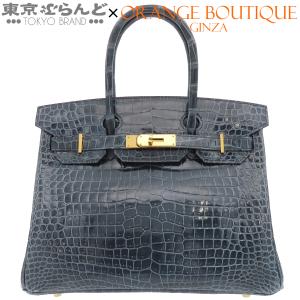 エルメス HERMES バーキン 30 Y刻印 ブルートンペット ゴールド金具 ポロサス ハンドバッグ レディース 2020年 101866338