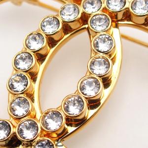 シャネル CHANEL ブローチ ゴールド メ...の詳細画像3