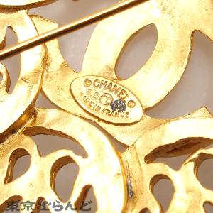 シャネル CHANEL ブローチ ゴールド メ...の詳細画像5