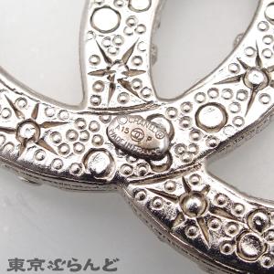 シャネル CHANEL ブローチ シルバー メ...の詳細画像5