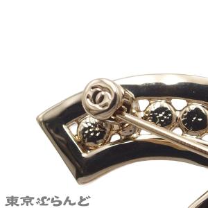 シャネル CHANEL ブローチ ライトゴール...の詳細画像5