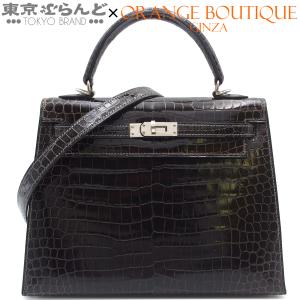 エルメス HERMES ケリー25 □F刻印 グラファイト シルバー金具 ポロサス 外縫 2WAY ショルダーバッグ ハンドバッグ レディース 101870081
