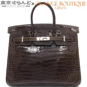 エルメス HERMES バーキン25 □J刻印 グラファイト シルバー金具 ポロサス ハンドバッグ レディース 101870105
