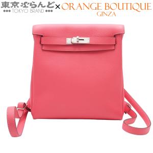 エルメス HERMES ケリーアド PM Z刻印 ローズアザレ シルバー金具 エバーカラー 2021年 リュック・デイパック レディース 101872207