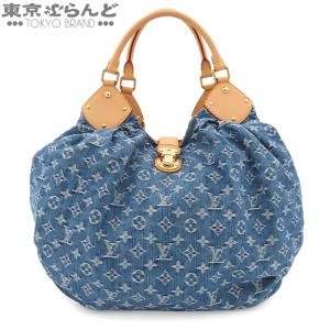 ルイヴィトン LOUIS VUITTON XL トート M95515 ブルー モノグラムデニム トートバッグ ハンドバッグ レディース 101876178