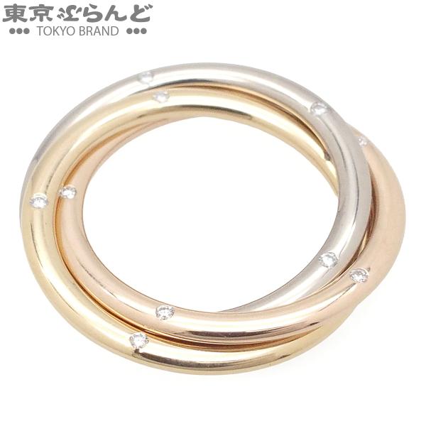 カルティエ CARTIER トリニティ ペンダントトップ スリーカラーゴールド K18YG K18W...