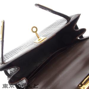 エルメス HERMES ミニケリー ダークブラ...の詳細画像4