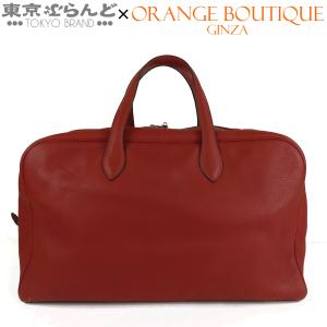 エルメス HERMES ヴィクトリア 50 □E刻印 ルージュアッシュ シルバー金具 トリヨン ボストンバッグ ユニセックス 101891340