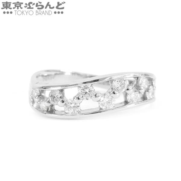デザインリング プラチナ Pt900 ダイヤモンド 0.50ct 12.5号相当 リング・指輪 レデ...