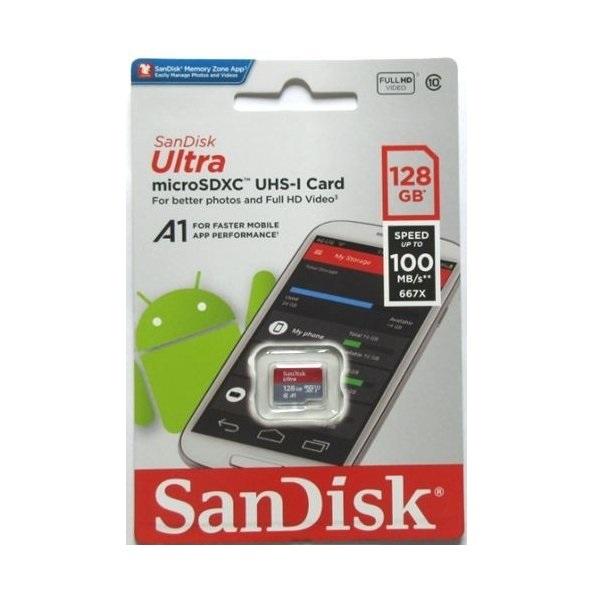 SanDisk microSDカード 128G アダプター無 SDSQUAR-128G-GN6MN