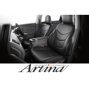 T2403 Artina アルティナ 40系プリウスα アルファ 5人乗り S/Gグレード スタンダードシートカバー ブラック｜tokyocar