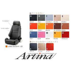Artina アルティナレカロ シートカバー ロイヤルPVCレザーエルゴメドLD