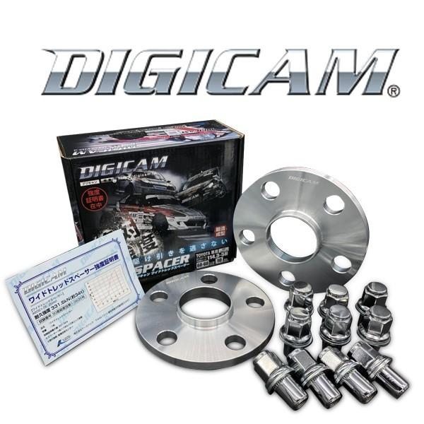 トヨタ用ワイドトレッドスペーサー＆ロングナット8個 PCD100-4H 15mm 54-54 DIG...