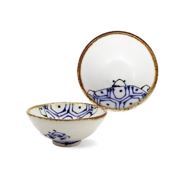 kotohogi 平盃 亀 おしゃれ 寿ぎ 酒器 盃 お猪口 カップ 波佐見焼 プレゼント