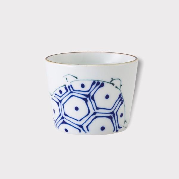 kotohogi 寿ぎ そばちょこ 蕎麦猪口 波佐見焼 おしゃれ 亀 カップ 食器 日本製 プレゼン...