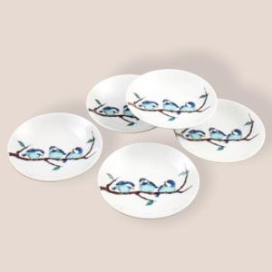 美品】小澤基晴 *翡翠 リム皿 15cm*小皿お皿銘々皿プレート和食器作家