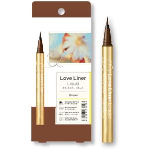 ラブ・ライナー LoveLiner リキッドアイライナーR4 ブラウン 0.55ml｜tokyodogs