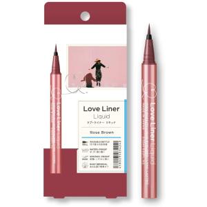 ラブ・ライナー LoveLiner リキッドアイライナーR4 ロゼブラウン 0.55ml｜tokyodogs