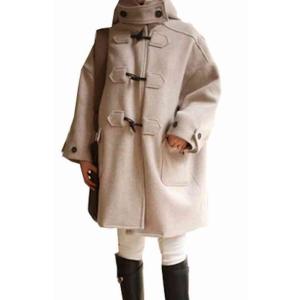 ダッフルコート レディース かわいい シンプル ...の商品画像