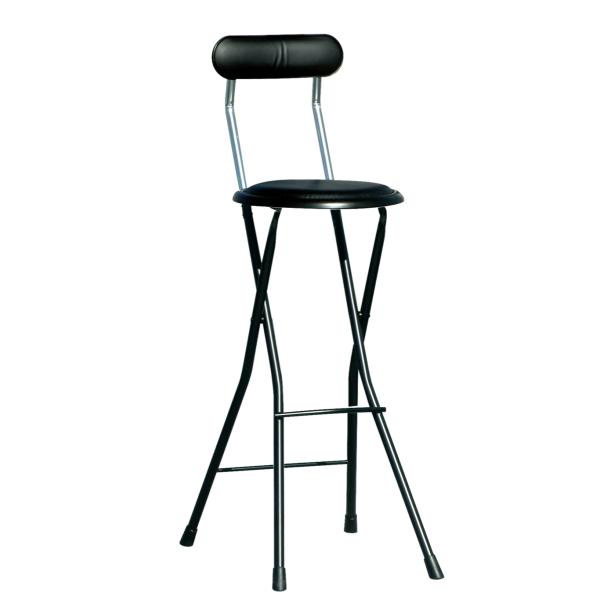 折りたたみ椅子　日本国産　カウンターチェア　座面高71cm　耐荷重80kg　キッチン　ダイニング　ハ...