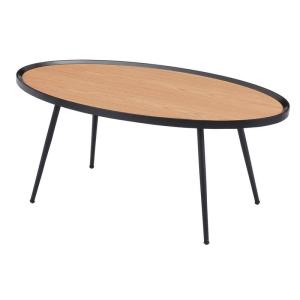 リビングテーブル　オシャレテーブル　センターテーブル　木製テーブル　リビング　ソファー　楕円形　送料無料　｜tokyofanicya