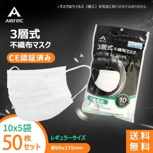 「50枚 翌日出荷」数量限定 10枚入り 5袋セット マスク