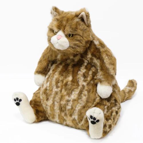 【送料・包装無料】Cuddly ムッシュ ミックス柄 モンマルトルの素敵な仲間たち 猫ぬいぐるみ 3...