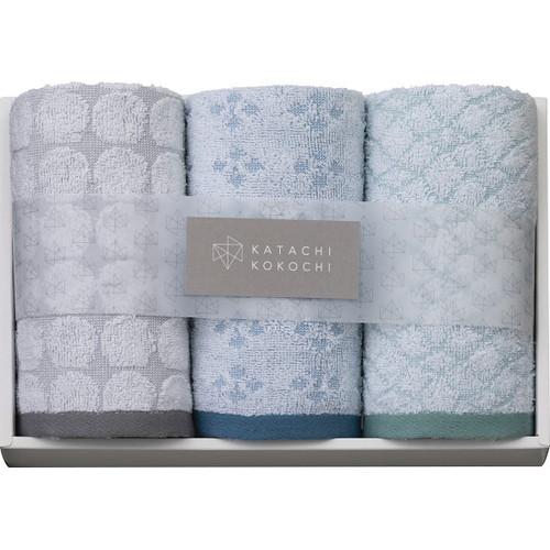 カタチココチ フェイスタオル3枚セット K-20150(B4)送料無料・包装無料・のし無料