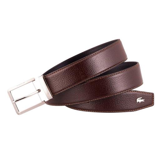 LACOSTE ベルト ダークブラウン LB84670(A5) 送料無料・包装無料・のし無料