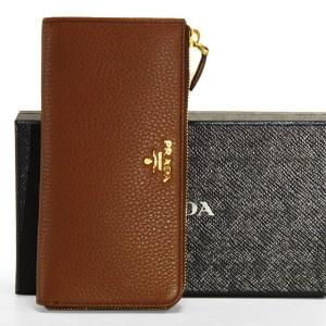 PRADA プラダ ラウンドファスナー 長財布 1M1183 VIT.DAINO PALISSANDRO｜tokyoimport