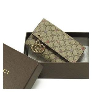 GUCCI グッチ GGスプリームキャンバス 6連キーケース｜tokyoimport