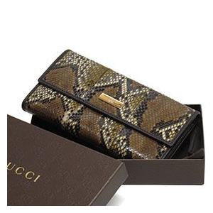 グッチ GUCCI 財布 メンズ レディース 長財布 ブラウ...