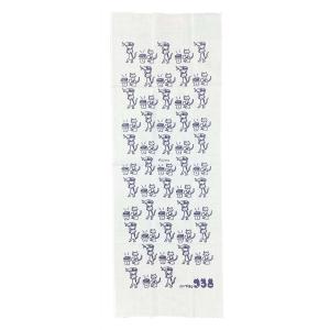 くさやねこてぬぐい