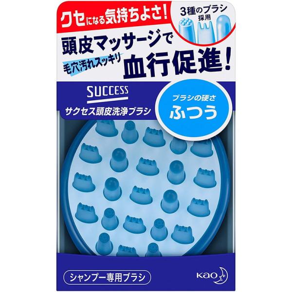 花王 サクセス 頭皮洗浄ブラシ ふつう