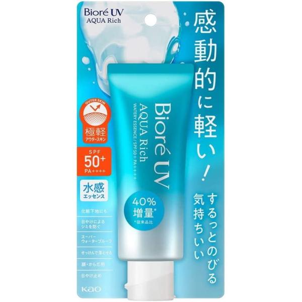 花王 ビオレ UV アクアリッチ ウォータリーエッセンス SPF50+/PA++++ 70g