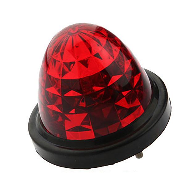 トラック用品　プリズムマーカー【プラレンズ】  レッド　(防水ゴムタイプ)