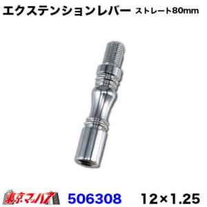 エクステンションレバー ストレート 80mm 12×1.25  エクステンション トラック用品