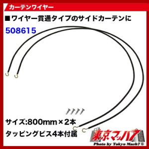 カーテン ワイヤー トラック用品 カーテンワイヤー 80cm×２