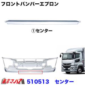 ふそう 17スーパーグレートタイプバンパー　エプロン　センター　標準キャブ スーパーキャブ車 トラック用品｜tokyomach7