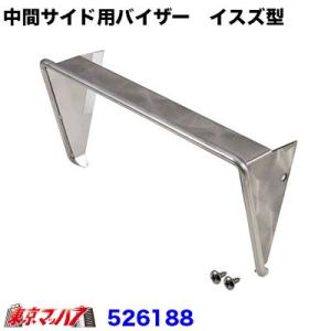 中間サイドランプ用バイザー　ウロコ いすず型　高さ30mm用　トラック用品　526188