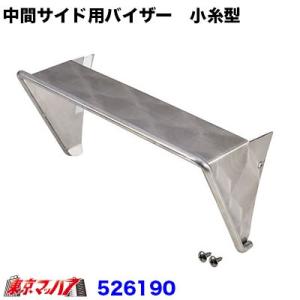 中間サイドランプ用バイザー　ウロコ 小糸型　高さ50mm用